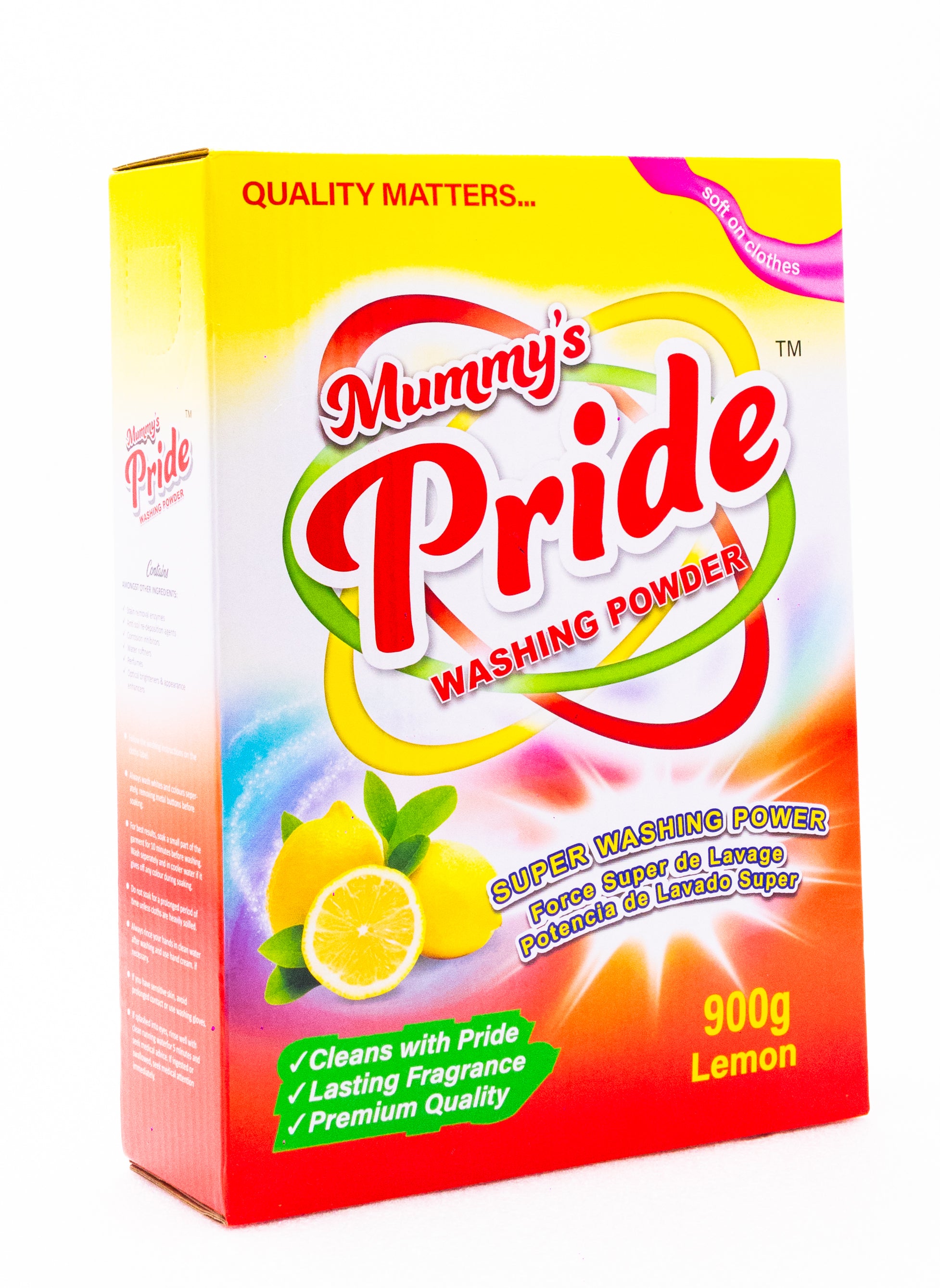 M/Pride Washing Powder Lemon, 900g
