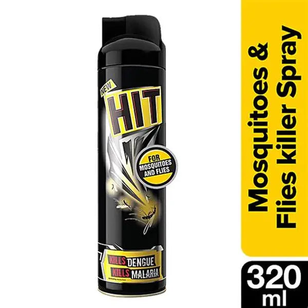 HIT Mosquito & Fly Spray BLACK 320ml