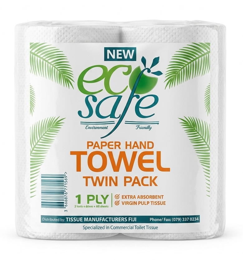 Ecosafe Kitchen Paper Towel, 160 Shts